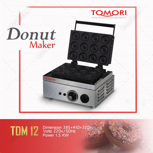 [EZM.1012034] Mesin Pembuat Donat / TOMORI AUTO DOUGHNUT FRYER TDM-12