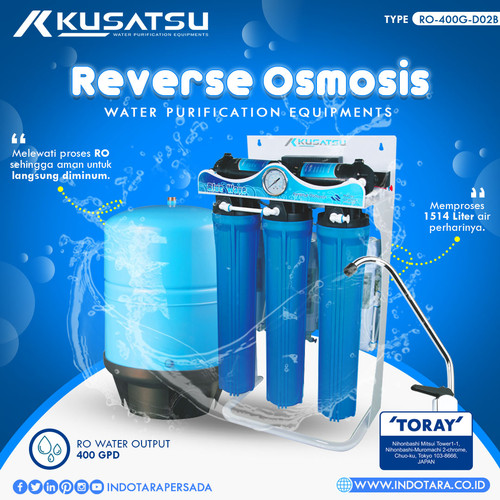 [EZM.1012074] Reverse Osmosis RO-400G-D02B 1514L Kusatsu