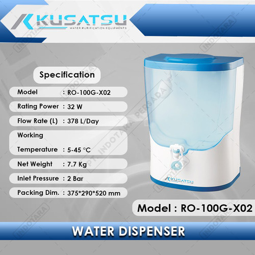[EZM.1012094] Reverse Osmosis RO-100G-X02 32W 378L Kusatsu
