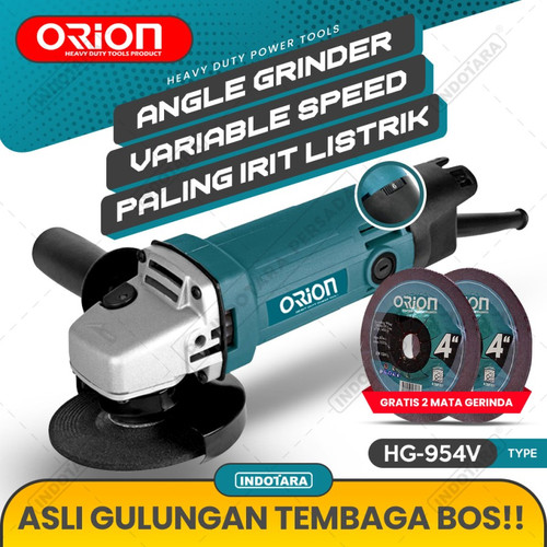 [EZM.1012396] Mesin Gerinda Tangan / Angle Grinder Orion - HG-954V