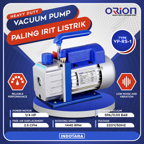 [EZM.1011786] Vacuum Pump Mesin Pompa Vacuum Orion VP-RS-1