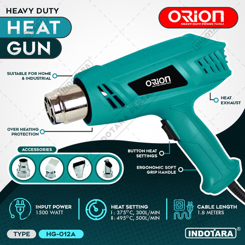 [EZM.1012400] Heat Gun Hot Gun Electric Orion HG-012A