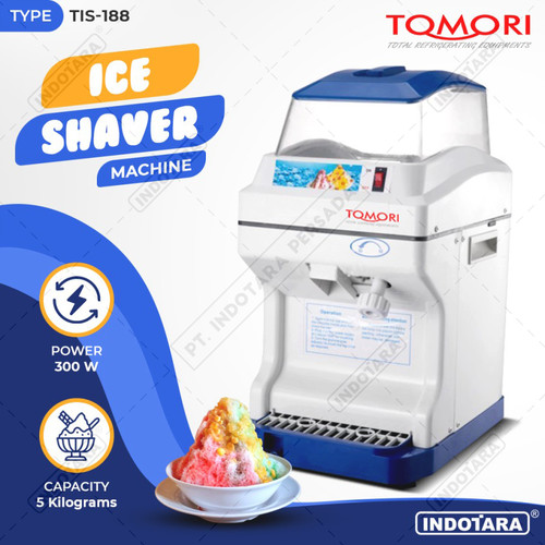 [EZM.1011851] Ice Shaver Machine / Mesin Es Serut Es Batu Listrik Tomori - TIS-188