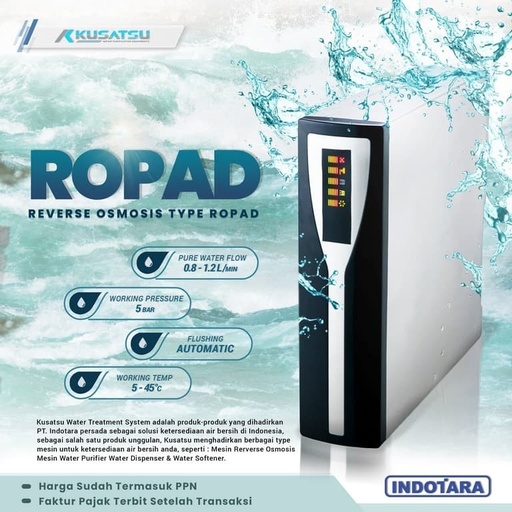 Reverse Osmosis System type ROPAD - KUSATSU