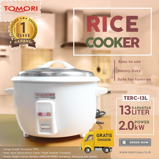 [EZM.1011987] Electric Rice Cooker TERC-13L