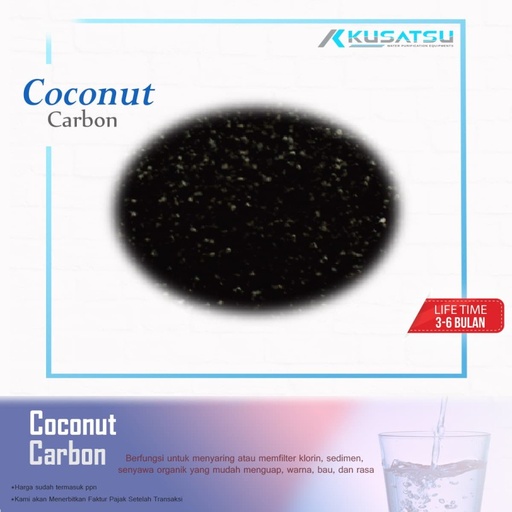 Coconut Carbon Filter Klorin - Kusatsu