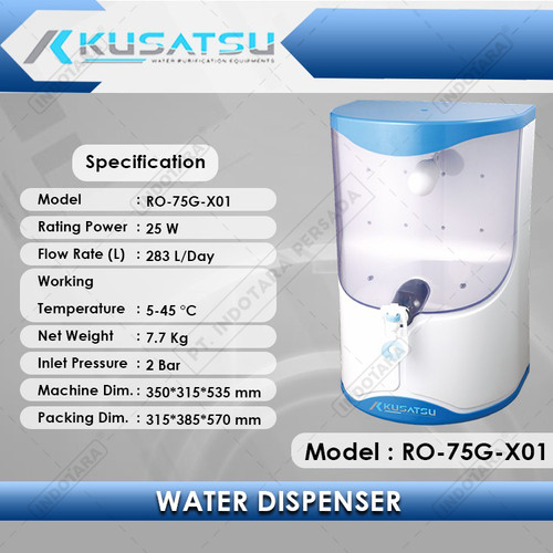 [EZM.1012090] Reverse Osmosis RO-75G-X01 Dispenser 283L Kusatsu