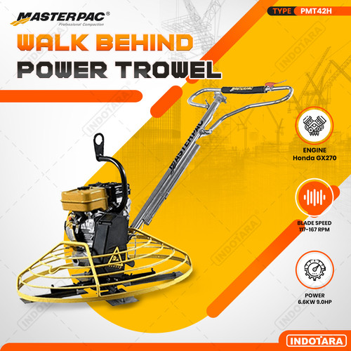 [EZM.1012110] Masterpac Walk Behind Power Trowel PMT42H