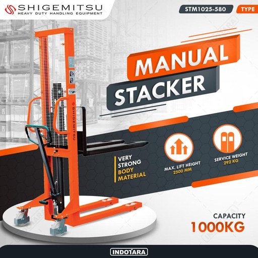 [EZM.1012131] Shigemitsu Manual Stacker STM1025580