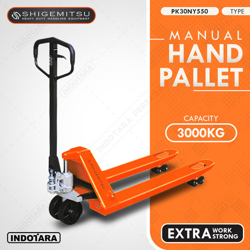 [EZM.1012134] Shigemitsu Hand Pallet 3Ton PK30NY550