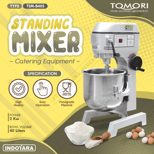 [EZM.1012149] TOMORI Stand Mixer / Mixer Roti TSMB40S