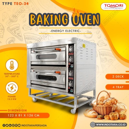 [EZM.1012150] TOMORI Baking Oven TEO-24