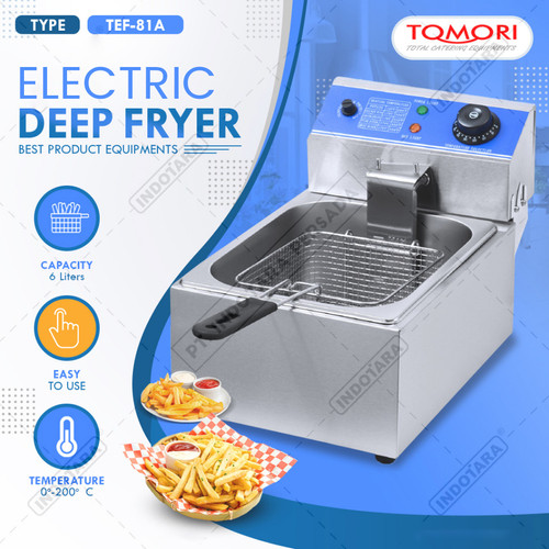 [EZM.1012151] TOMORI Electric Deep Fryer TEF-81A