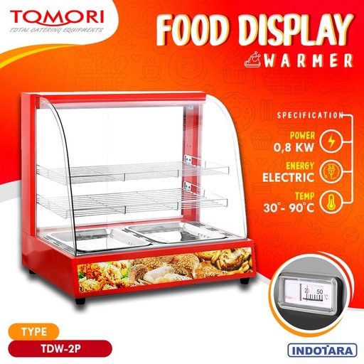 [EZM.1012152] TOMORI Food Warmer TDW-2P