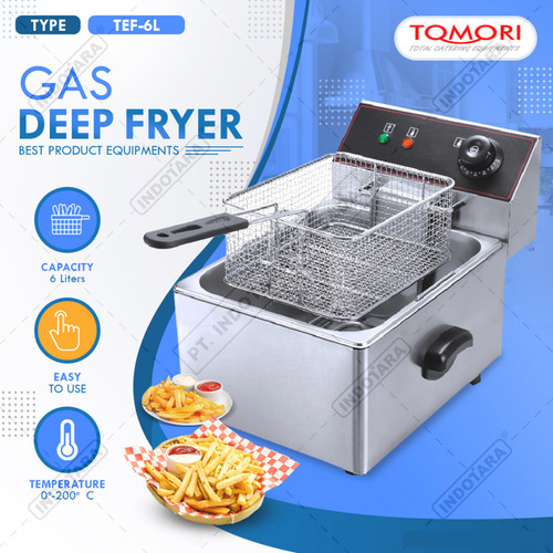 [EZM.1012154] TOMORI Electric Deep Fryer TEF-6L
