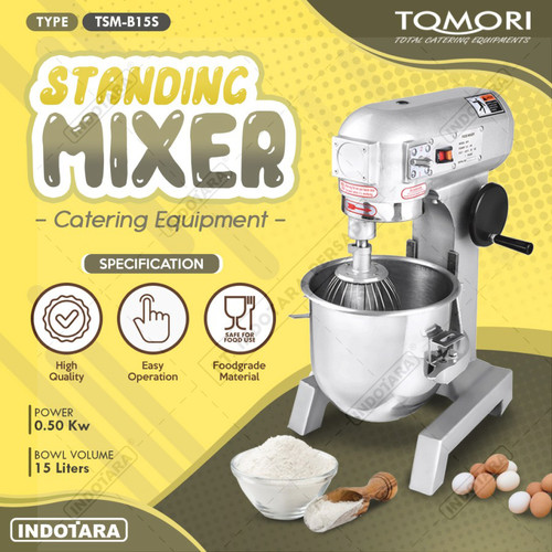 [EZM.1012157] TOMORI Stand Mixer / Mixer Roti TSM-B15S
