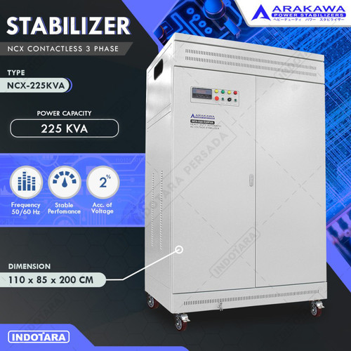 [EZM.1012166] STABILIZER ARAKAWA NCX 3 PHASE NCX225KVA