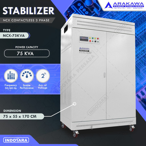 [EZM.1012169] STABILIZER ARAKAWA NCX 3 PHASE NCX75KVA