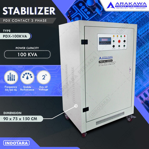 [EZM.1012173] STABILIZER ARAKAWA PDX 3 PHASE PDX100KVA