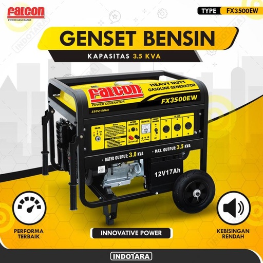 [EZM.1012202] Genset Bensin Falcon 3.5 Kva