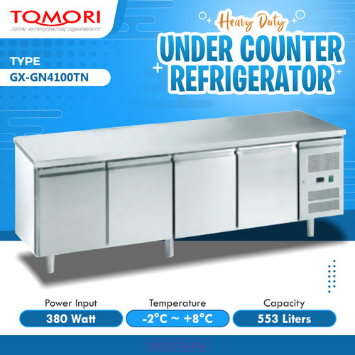 [EZM.1012223] Undercounter Refrigerator TOMORI - GX GN4100TN
