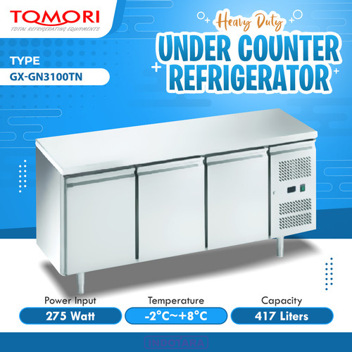 [EZM.1012224] Undercounter Refrigerator TOMORI - GX-GN3100TN