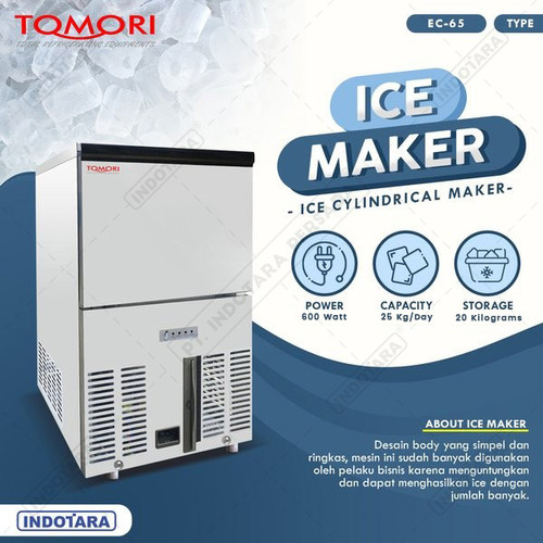 [EZM.1012239] Mesin Pembuat Es Silinder EC105 TOMORI EC SERIES