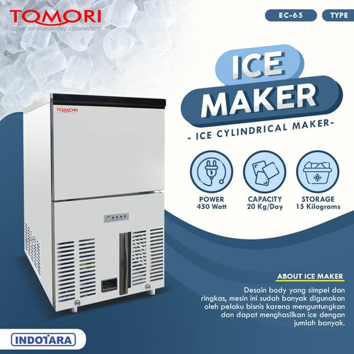 [EZM.1012240] Mesin Pembuat Es Silinder EC65 TOMORI EC SERIES
