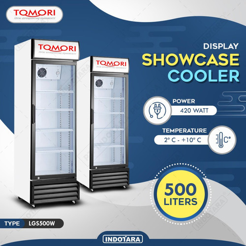 [EZM.1012255] Lemari Pendingin Showcase Cooler LGS500W 500 LITER