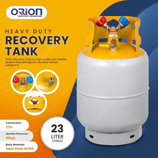 [EZM.1011388] Refrigerant Recovery Tank 50lbs(23L) for Orion Vacuum Pump