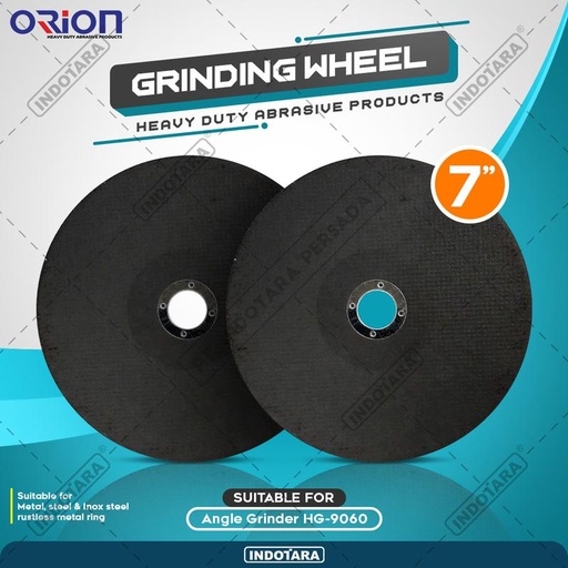 [EZM.1012356] (5 Pcs) Mata Gerinda Poles 7" Grinding Wheel for Orion HG9060