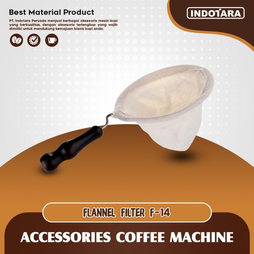 Saringan Kain Kopi Teh / Cloth Fannel Filter With Handle - F14