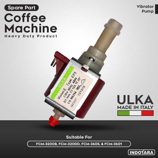 [EZM.1011643] Vibration Pump - Ferratti Ferro Espresso Machine