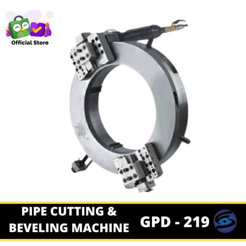 [EZM.3700330] CHD Mesin Potong dan Beveling Pipa Pneumatik 3 - 8" / Mesin Bevel Pipa