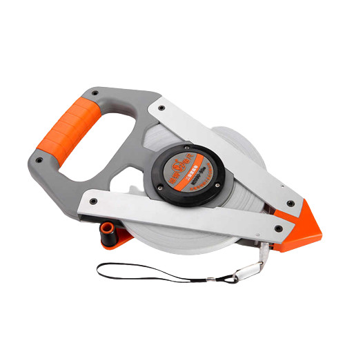 [EZM.3700389] Meteran Tancap Rol Baja 50 100 M Meter Gulung Rol