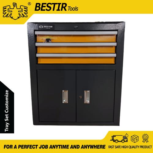 [EZM.3700412] BESTIR Lemari Perkakas 3 Susun / Toolbox Cabinet Trolley 3 Tray