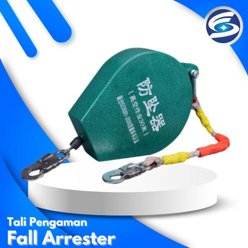 [EZM.3700413] TALI PENGAMAN 3M 5M SELF RETRACTABLE LIFELINE SHELL FALL ARRESTER