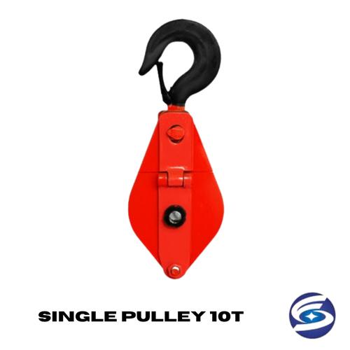 [EZM.3700515] Single Pulley 10 Ton / Pulley Block Single / Katrol Single Pulley 10T