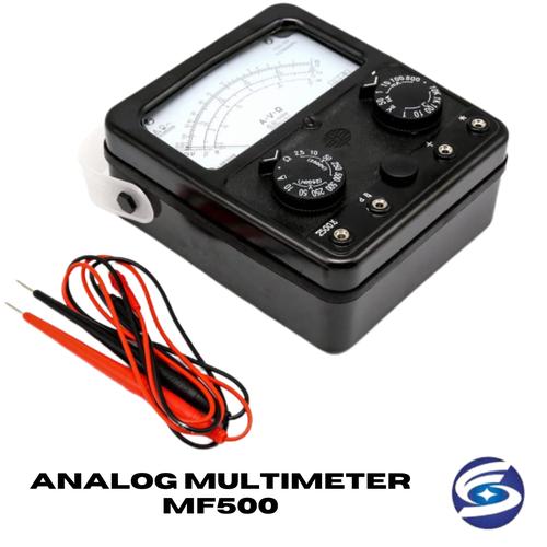 [EZM.3701252] MF500 Analog Multimeter, Volt Ampere Ohm Meter 2500v 20hm 500ma