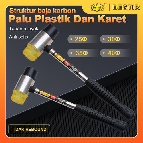 [EZM.3700534] Palu Karet Mini Rubber Hammer Soft Palu Lantai Keramik Granit