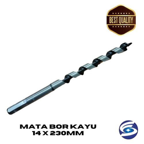 [EZM.3700597] Mata Bor Kayu Panjang 14 x 230mm / Wood Auger Bit High Quality