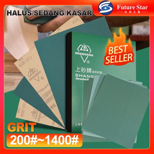[EZM.3700775] AMPLAS SHANG AMPELAS kertas lembar Sandpaper waterproof Mur - Grit-63
