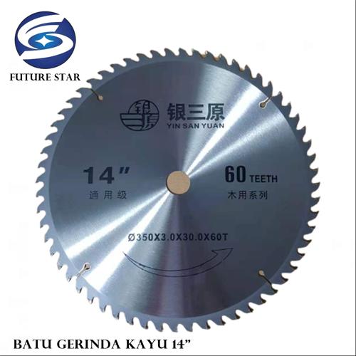 [EZM.3700789] MATA GERINDA KAYU 14 INCH / MATA GERINDA POTONG KAYU 350 X 3.0 X 30.0