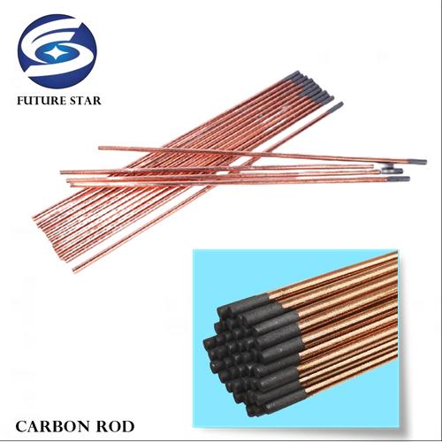 [EZM.3700815] CARBON ROD/ BATANG CARBON/ KAWAT LAS POTONG 6 X 355MM / 5 PCS