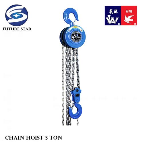 [EZM.3700870] CHAIN BLOCK / CHAIN HOIST / KATROL HSZ MODEL 3 T0N