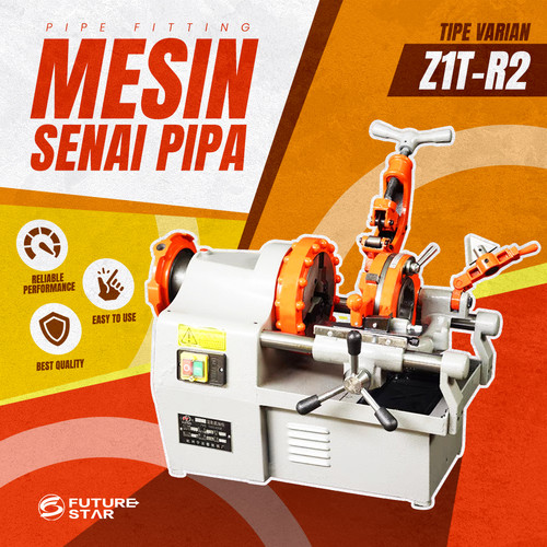 [EZM.3700916] MESIN SENAI PIPA / MESIN PEMBUAT DRAT PIPA 2"-4"INCH