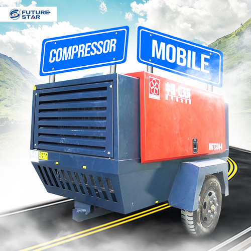 [EZM.3700935] KOMPRESOR SCREW TIPE MOBILE