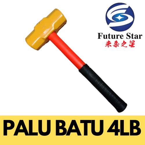 [EZM.3700949] Martil Palu Batu Bodem Bobok Beton Hammer Gagang Fiber 4LB