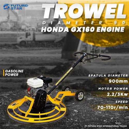 [EZM.3701005] TROWEL MESIN HONDA DIAMETER 90 / MESIN PERATA SEMEN BENSIN