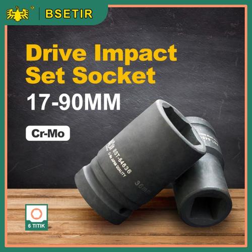 [EZM.3701091] KUNCI SOCKET 6PT/IMPACT SOCKET BESTIR-64617 /MATA SOCKET 1inch